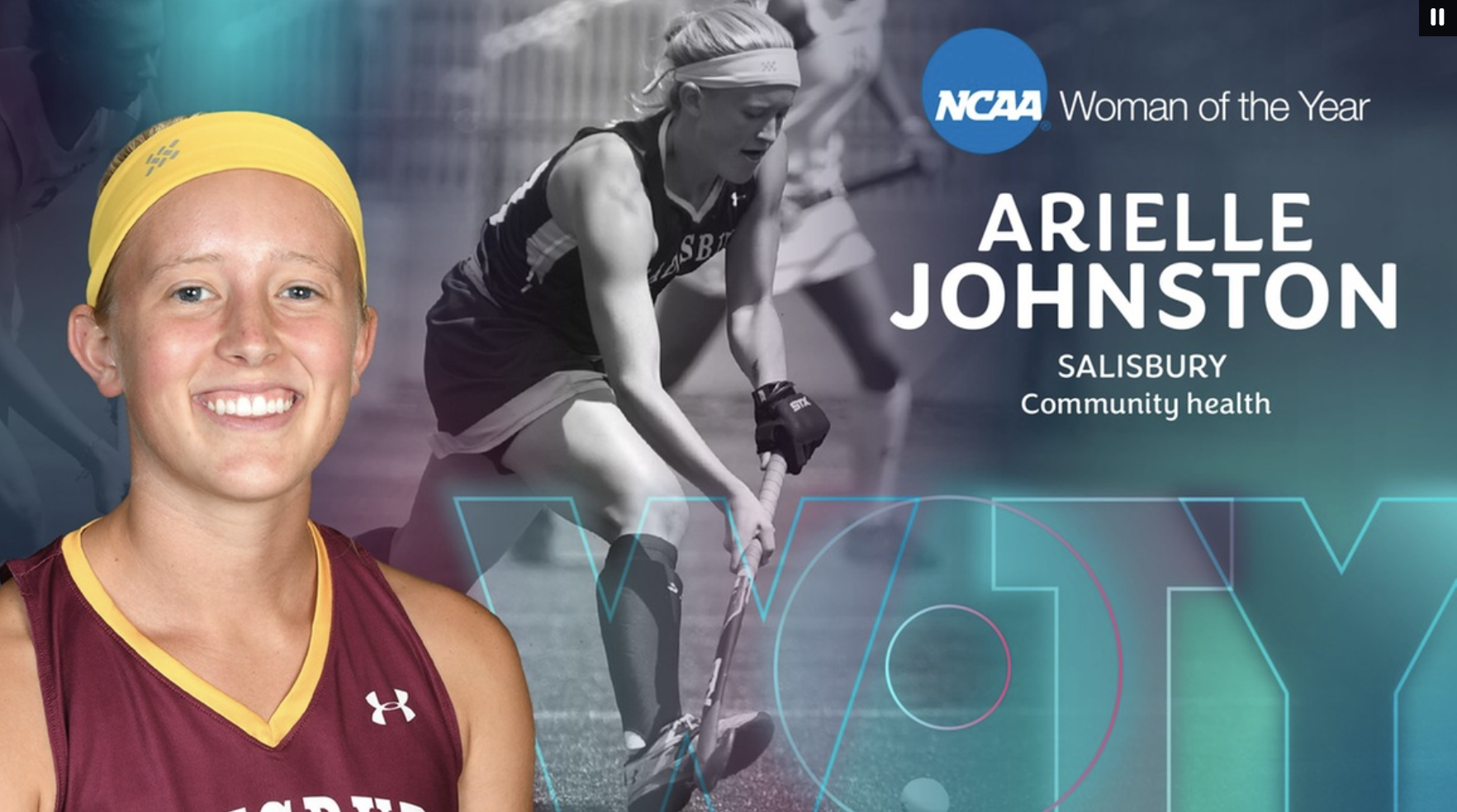 Salisbury's Johnston Selected to NCAA Woman of the Year Top 30