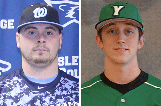 York Senior Colin Porter and Wesley Senior Andrew Cooper Honored as CAC Baseball Players of the Week