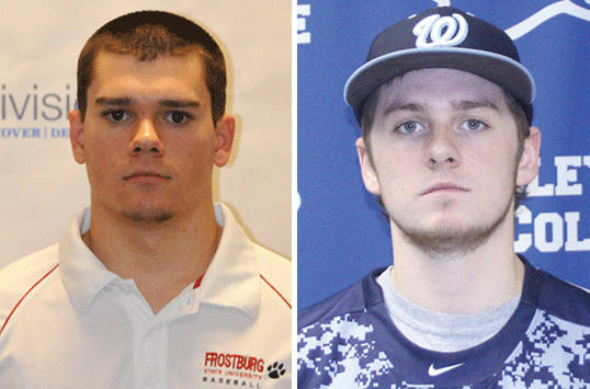 Frostburg State Junior Zach Weiss and Wesley Sophomore Eric Willey Earn CAC Baseball Weekly Awards