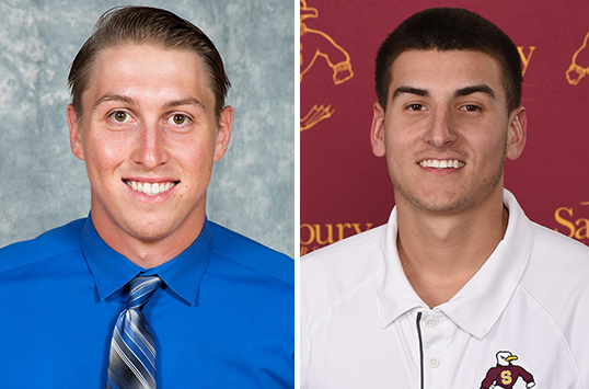 Christopher Newport Senior Connor Henderson and Salisbury Junior Pete Grasso Selected as CAC Baseball Players of the Week