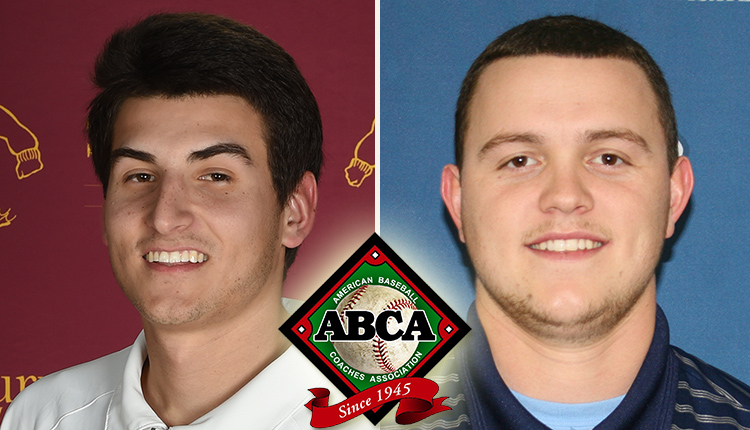 Salisbury's Grasso and Wesley's Mears Named ABCA/Rawlings First Team All-America