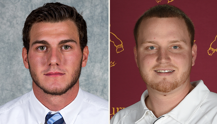 Christopher Newport Sophomore Nicholas Baham and Salisbury Senior Jeff Oster Collect CAC Baseball Weekly Honors