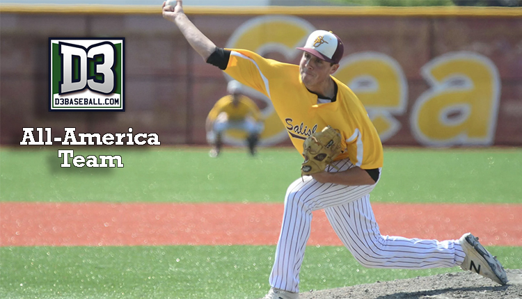 Salisbury's Connor Reeves Named D3baseball.com National Pitcher of the Year; 4 from CAC Earn All-America Accolades