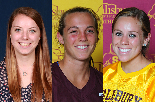 Christopher Newport's Kelsey Clark And Salisbury's Summer Washburn And Rachel Clewer Pick Up CAC Field Hockey Awards