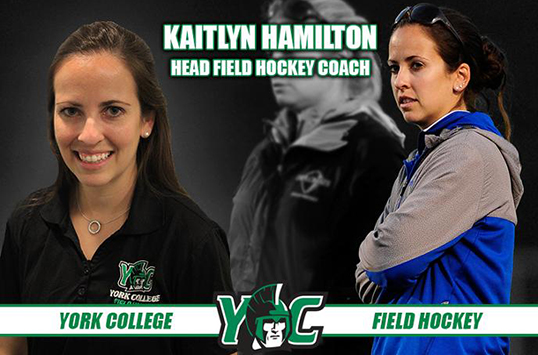 York Names Kaitlyn Hamilton as Head Field Hockey Coach
