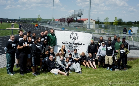 Stevenson Student-Athletes and Staff Volunteer at Carroll County Special Olympics