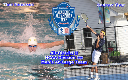 St. Mary's Juniors Thor Petersen And Andrew Gear Named To Capital One At-Large Academic All-District Team