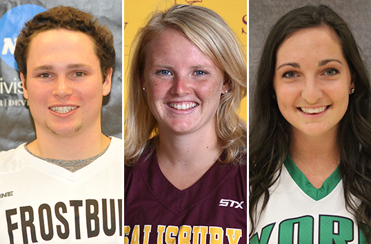 Frostburg State's Love, Salisbury's Sullivan, and York's Wiseley Receive CAC Medal of Inspiration Award