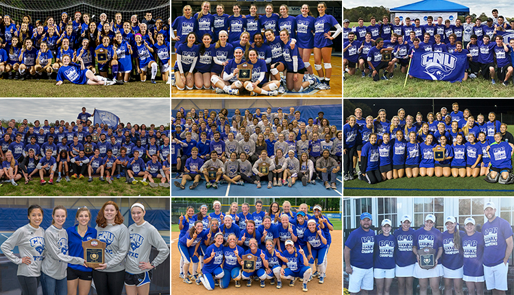 Christopher Newport Sweeps CAC Commissioner's Cup Trophies for Second Straight Year