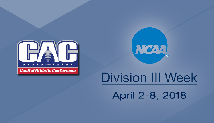 Capital Athletic Conference Members Celebrate NCAA Division III Week