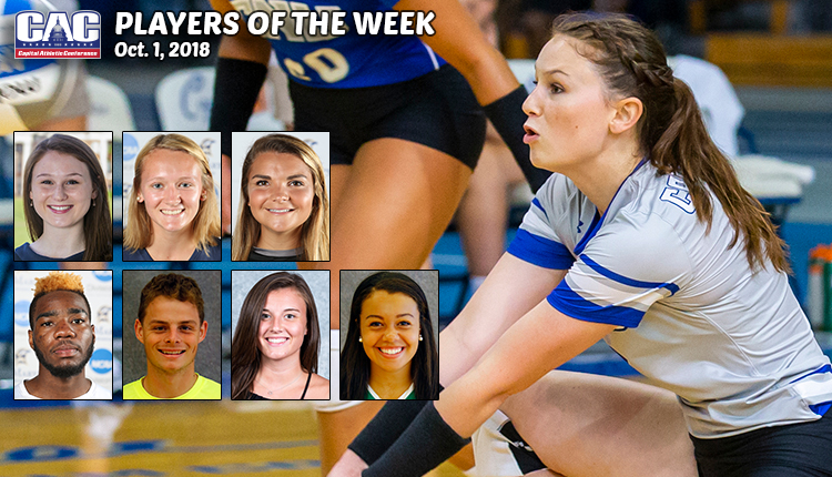 CAC Players of the Week - Oct. 1