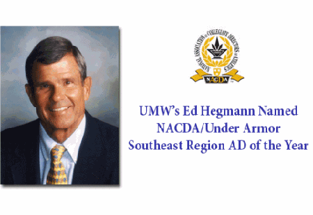Mary Washington's Dr. Edward Hegmann Named NACDA Southeast Region Athletic Director Of The Year