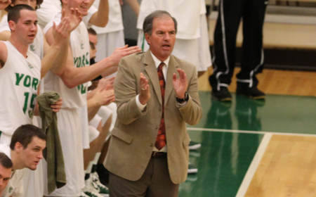 York Men's Basketball Coach Jeff Gamber Announces Retirement At The End Of The 2011-12 Season