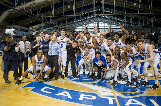 McFarland's Last-Second Free Throw Lifts Christopher Newport Over Salisbury in Overtime, 68-67, in CAC Men's Basketball Championship