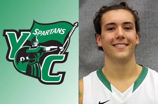 York Junior Dalton Myers Selected as CAC Men's Basketball Player of the Week