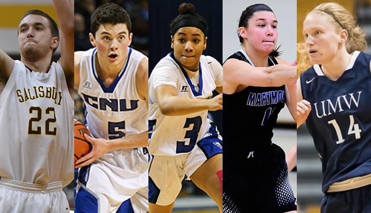 Record-Tying Five CAC Basketball Teams Selected to NCAA Tournament for Second Straight Year