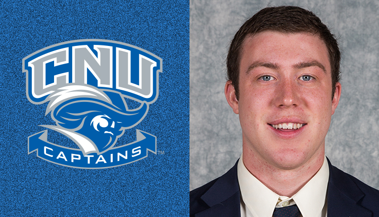 Christopher Newport Senior Tim Daly Named CAC Men's Basketball Player of the Week