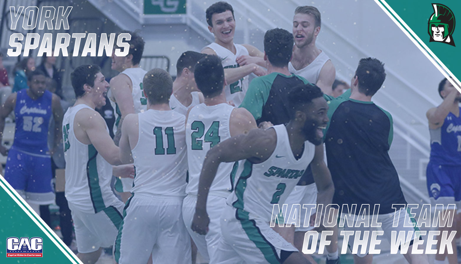 York Spartans Named NABC Men's Basketball Division III Team of the Week