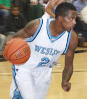Wesley's Rashawn Johnson Named To ECAC South All-Star Team For Third-Straight Year