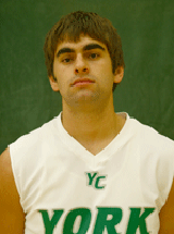 York Jr. Nick Brady Named CAC Men's Basketball Player Of The Week For The Second Time This Season