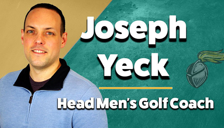 Joe Yeck Named Head Men's Golf Coach at New Jersey City