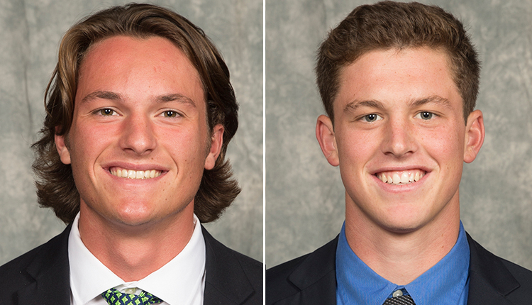 Christopher Newport Freshman Dylan Rice and Sophomore Scott McAneney Sweep CAC Men's Lacrosse Weekly Honors