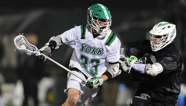 CAC Men's Lacrosse Tournament Matchups Set; York and Salisbury Earn First-Round Byes