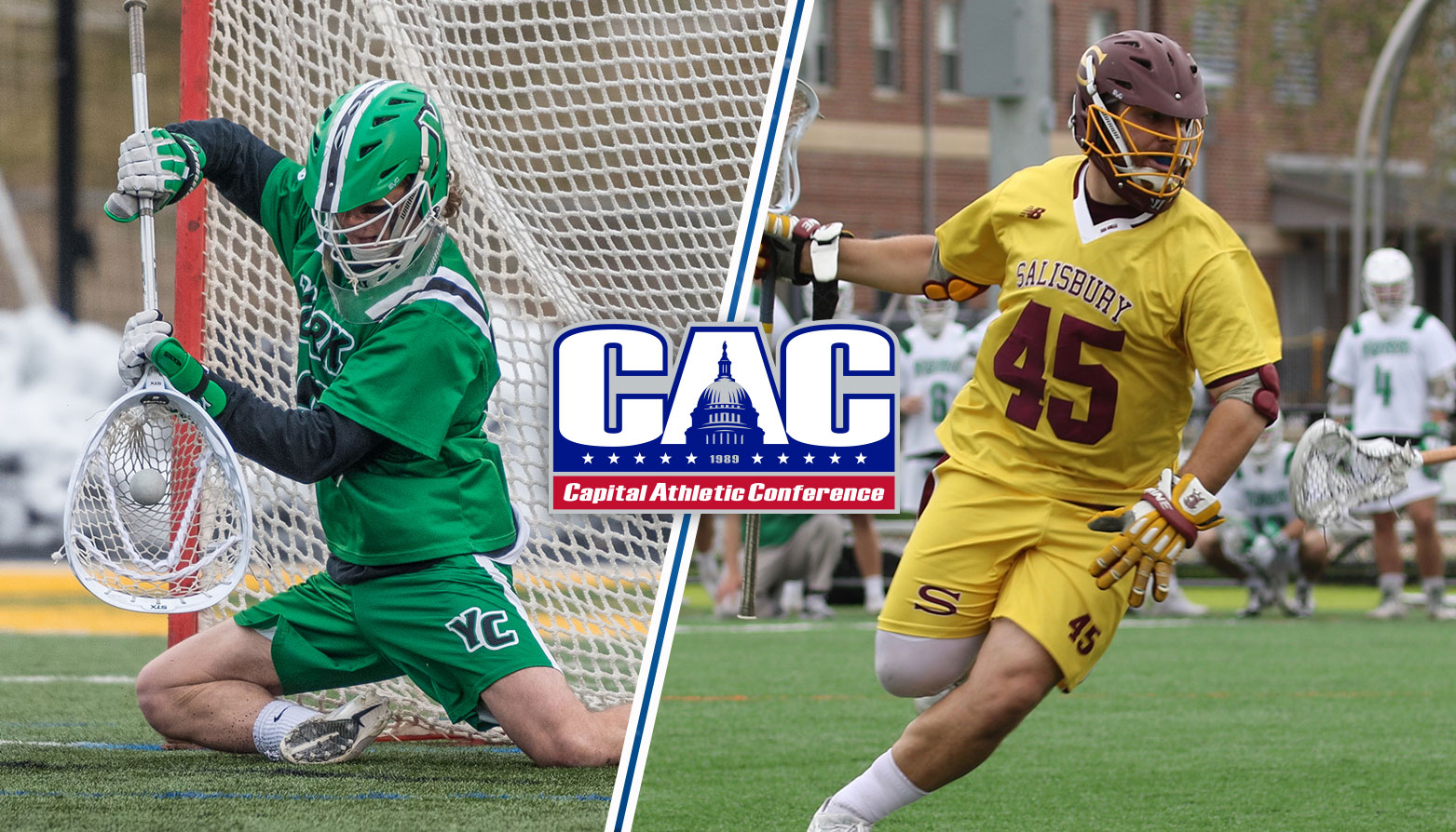 Salisbury's Malamphy Named CAC Men's Lacrosse Player of the Year; York's Michael & Childs Collect Major Awards