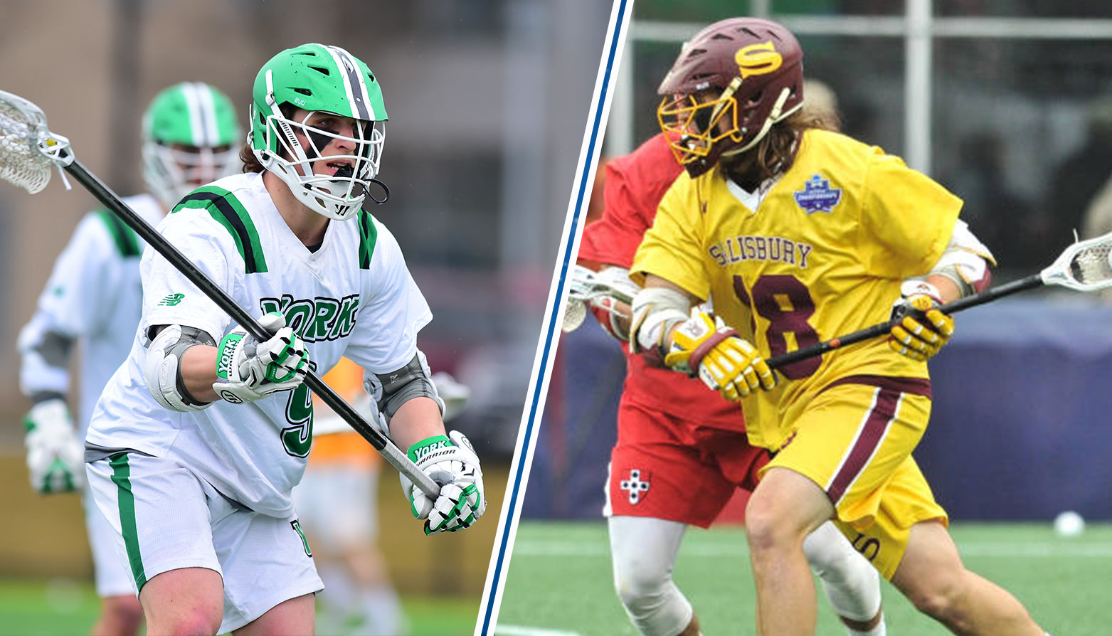 Salisbury's Corey Gwin & York's Kevin Witchey Earn CAC Men's Lacrosse Weekly Accolades