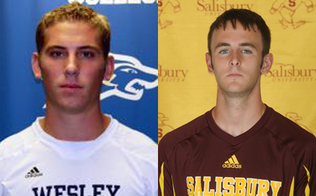 Wesley's Kyle Long And Salisbury's Kyle Simmons Pick Up CAC Weekly Men's Soccer Recognition
