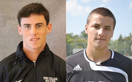York's Brendan Saberton And Mary Washington's Tyler Back Named CAC Men's Soccer Players Of The Week