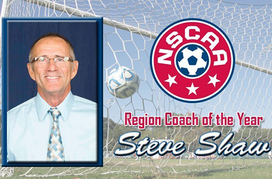 Christopher Newport's Steve Shaw Named NSCAA South-Atlantic Region Coach of the Year