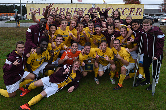 Salisbury Downs St. Mary's, 2-0, for Eighth CAC Men's Soccer Crown
