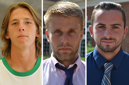 York's Nathan Bilbie, Mary Washington's Christian Trout and Matt Spencer Secure CAC Men's Soccer Weekly Awards