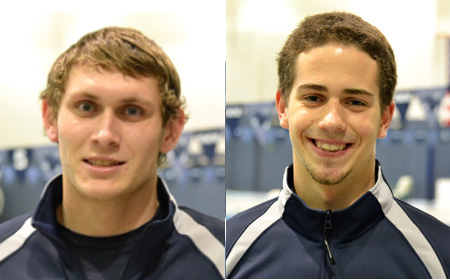 Eckhoff And Anderson Lead Mary Washington On First Day Of 2013 CAC Men's Swim Championships