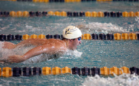 St. Mary's Senior Cameron Hedquist Named CAC Men's Swimming Athlete Of The Week