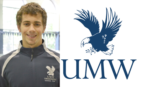Mary Washington's Alex Anderson Named CAC Men's Swimming Athlete Of The Week