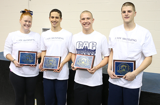 All-CAC TEAM:  UMW’s Anderson And York’s Walthall Named Co-Men’s Swimming Athlete Of The Year