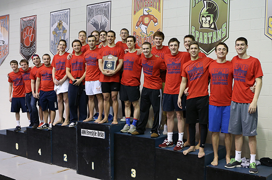 Mary Washington Races to 15th Straight CAC Men's Swimming Crown; UMW's Alex Anderson Named Swimmer of the Year
