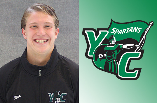 York Senior Kyle Walthall Selected as CAC Men's Swimming Athlete of the Week