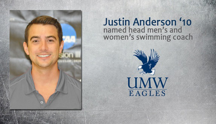 Mary Washington Announces Justin Anderson as Head Men's and Women's Swimming Coach