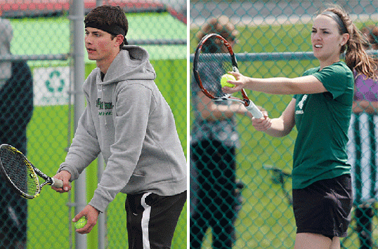 York Men's and Women's Tennis Teams Secure Final CAC Playoff Spot
