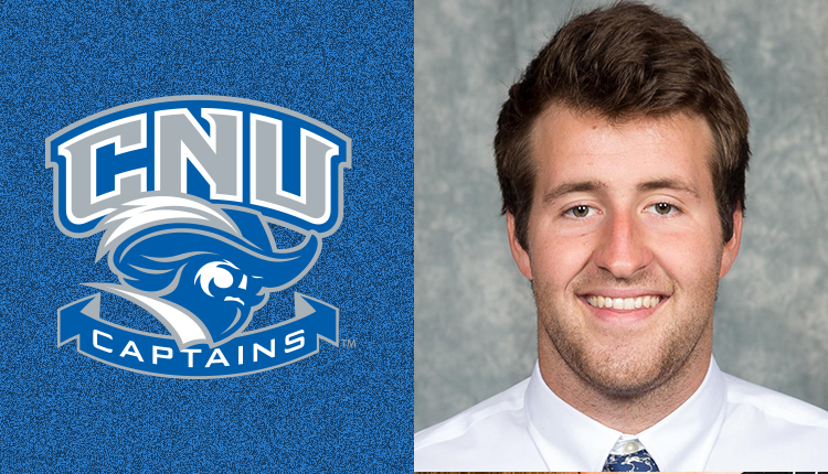 Christopher Newport Senior Justin Cerny Selected as CAC Men's Tennis Player of the Week for Second Time
