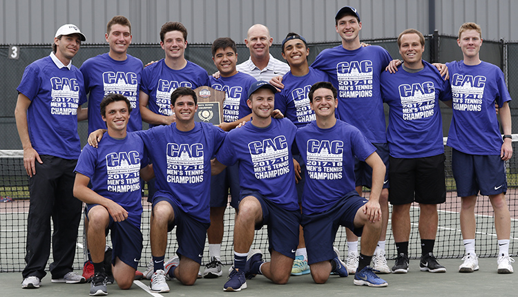 Mary Washington Men's Tennis Downs Christopher Newport 5-1, Claims 23rd CAC Title