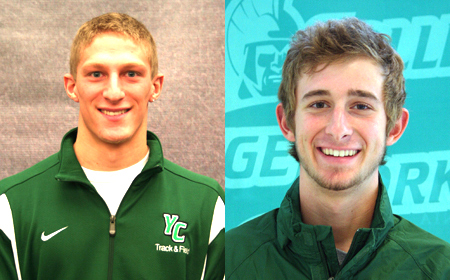 Tim Hartung And Phillip Cavaluchi Sweep CAC Men's Track & Field Awards For York