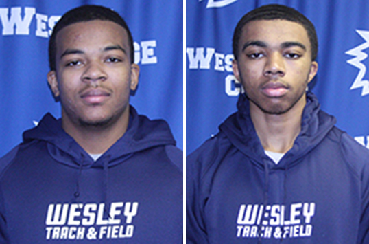 Wesley Freshmen Markael Jenkins and Cedric Walker Claim CAC Men's Track & Field Weekly Awards