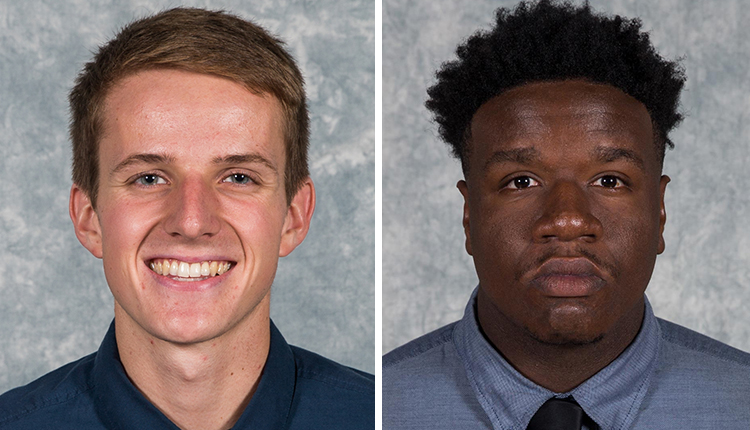 Christopher Newport Juniors Jeff Dover and Brendon Burrows Sweep CAC Men's Track & Field Weekly Honors