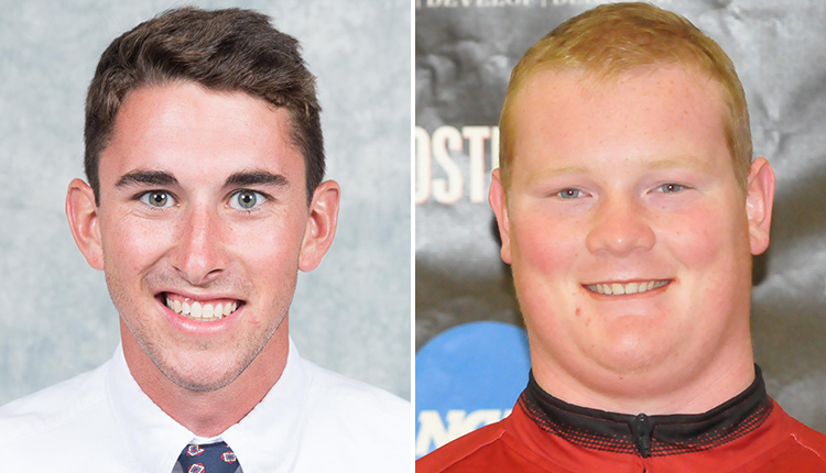 Christopher Newport Senior Grayson Reid and Frostburg State Sophomore John Kerns Earns CAC Men's Track & Field Weekly Awards