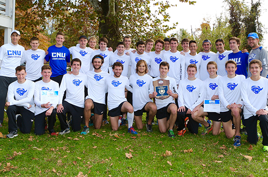 Christopher Newport Men's Cross Country Captures Its First CAC Crown