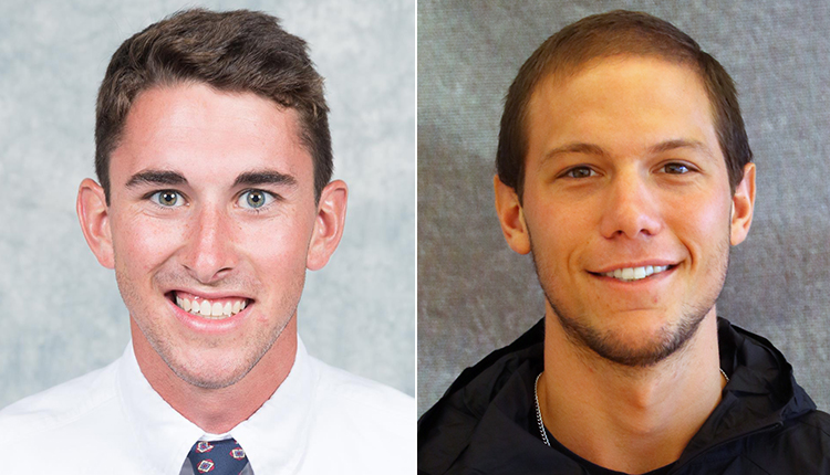 Christopher Newport Senior Grayson Reid and York Senior Alex Smith Named CAC Men's Cross Country Co-Athletes of the Week